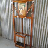 Vintage wardrobe coat door
