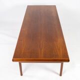 Coffee table with shelf in teak of danish design from the 1960s.