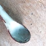 Small pot sugar and mustard bowl signed Atch, Chantal and Thierry Robert