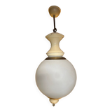 Opaline ball pendant from the 1950s