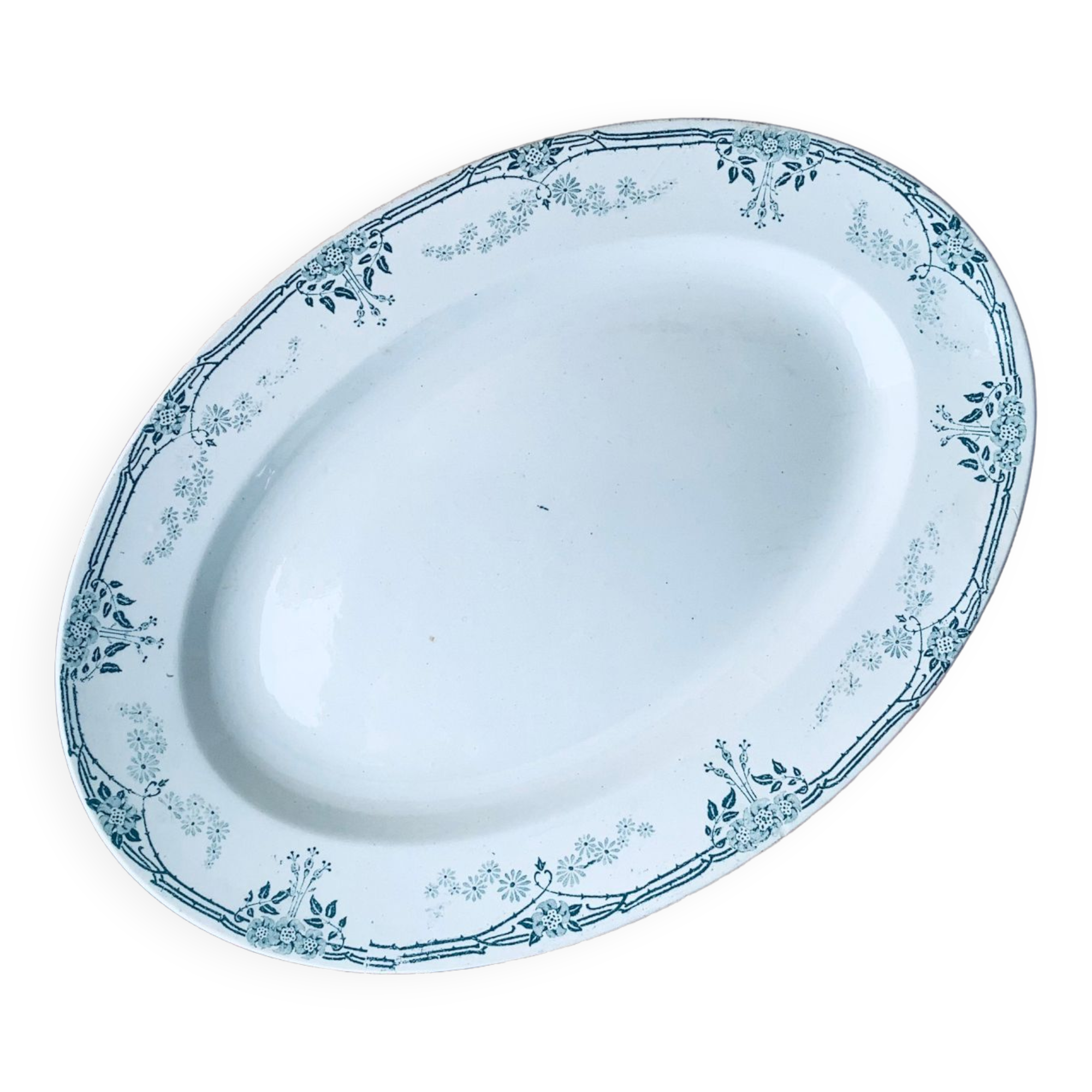 Oval serving dish KG Luneville Beaulieu collection