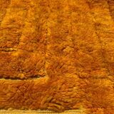 Traditional handmade pure wool Berber rug size 1.4/2.6 m