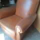 Vintage leather club chair