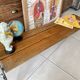 Vintage school bench