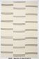6x9 Cream & Brown Contemporary Vintage Kilim Rug, 184x282Cm