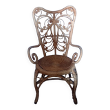 Fauteuil Peacock rotin