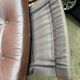 Scandinavian leather and wood armchair Kengu armchair Elsa & Nordahl Solheim- Rykken