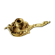 Bougeoir rat de cave en bronze