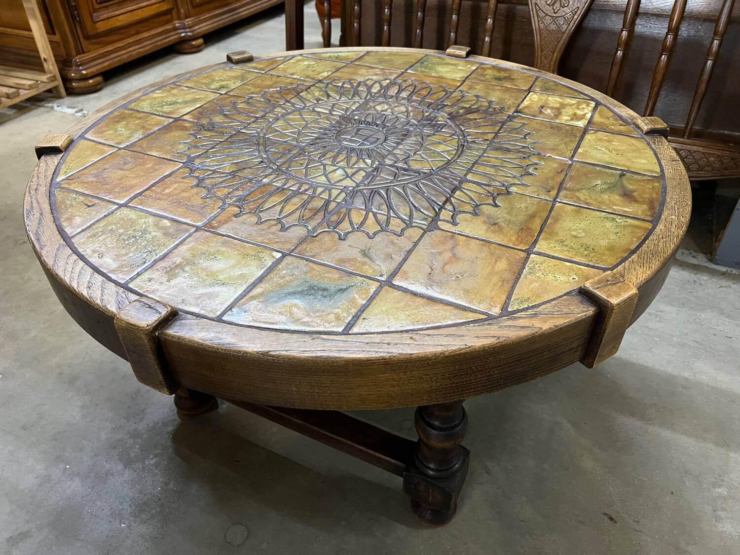 Table basse vallauris barrois