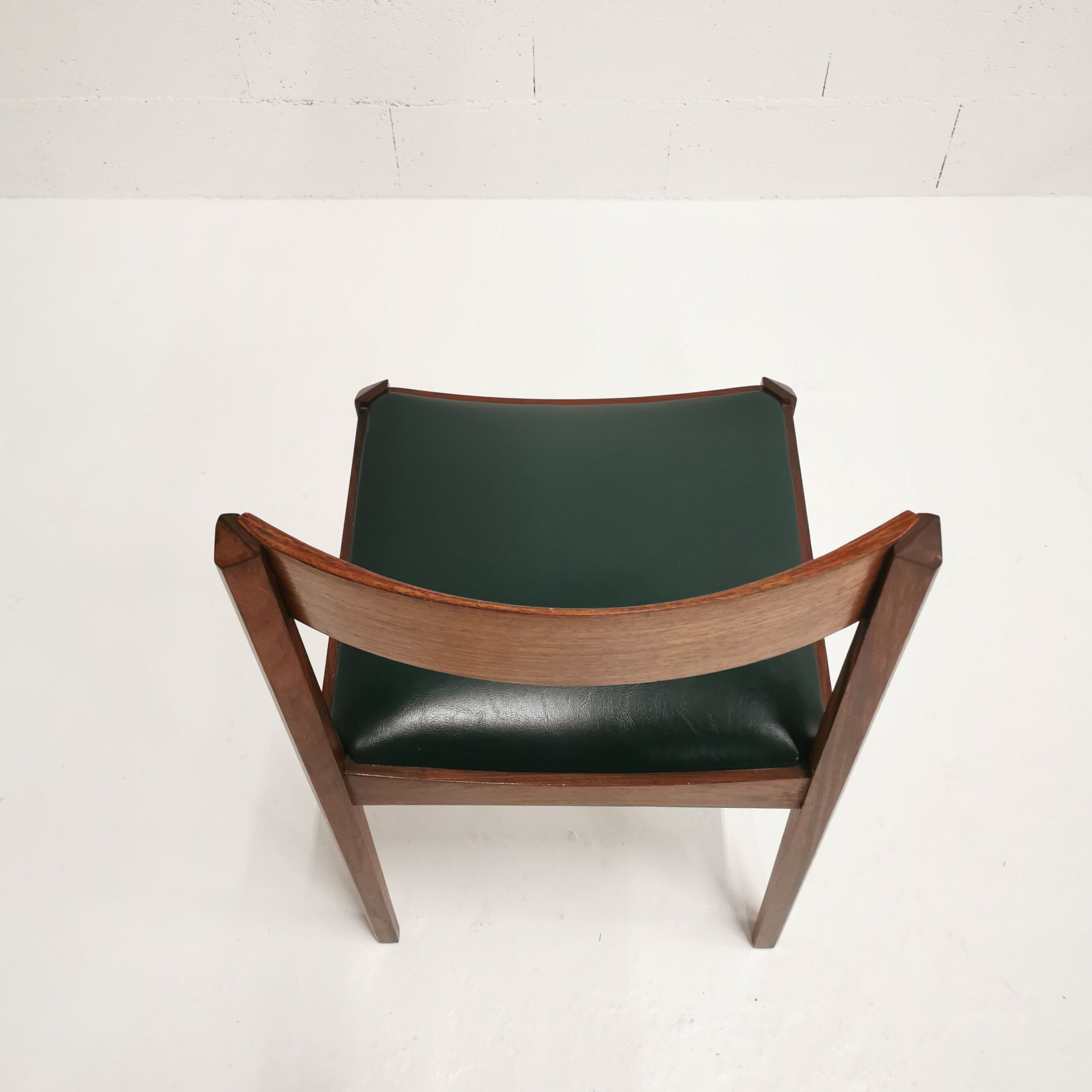 Set of 6 italian rosewood chairs, gessef, 1960
