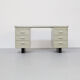 50s metal writing desk with chair for Lips