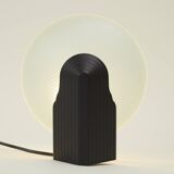 Metal and glass wall lamp LUMI MOD Italia vintage Memphis Circa 1980