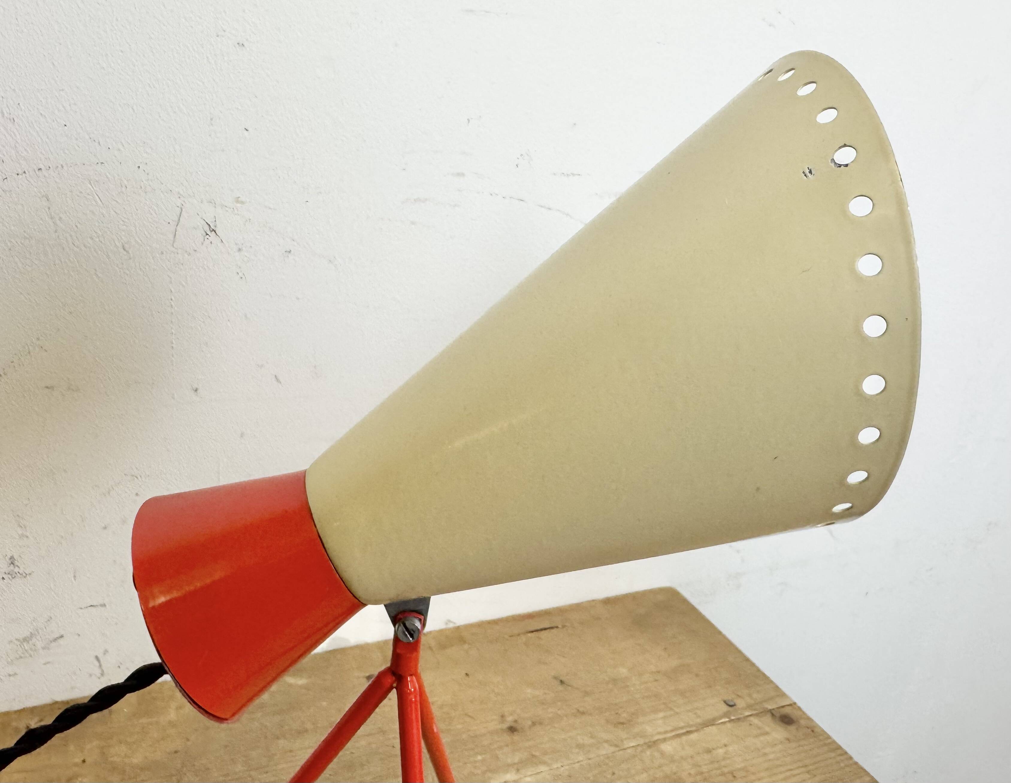 Vintage Midcentury Table Lamp by Josef Hůrka for Napako, 1950s