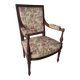 Authentic antique Louis XVI style armchair in good condition.