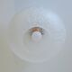 Vintage Murano Glass Sconce Lamp / Unique Light Fixture / Semi Flush Mount