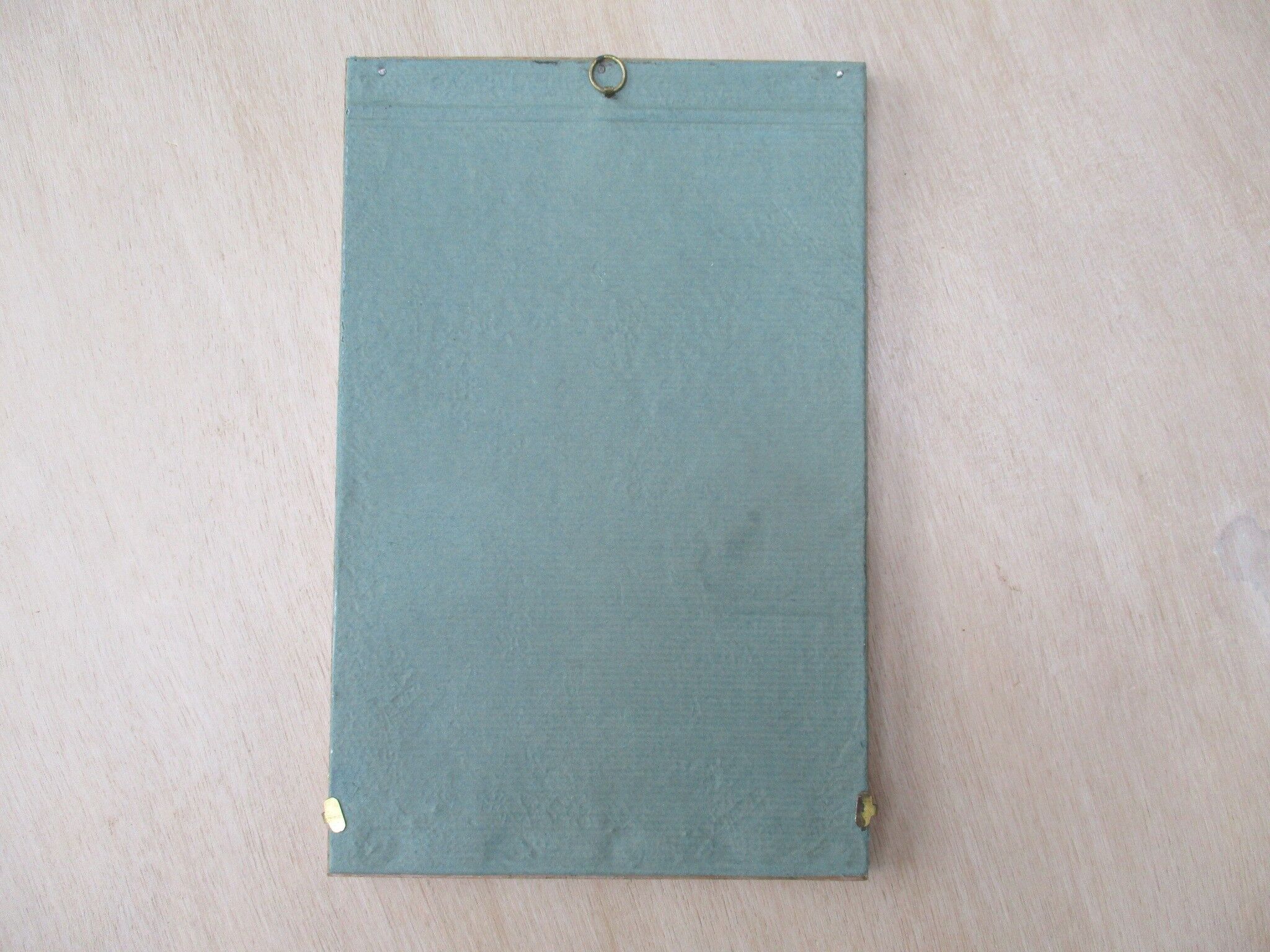 Old wall frame, wood marquetry