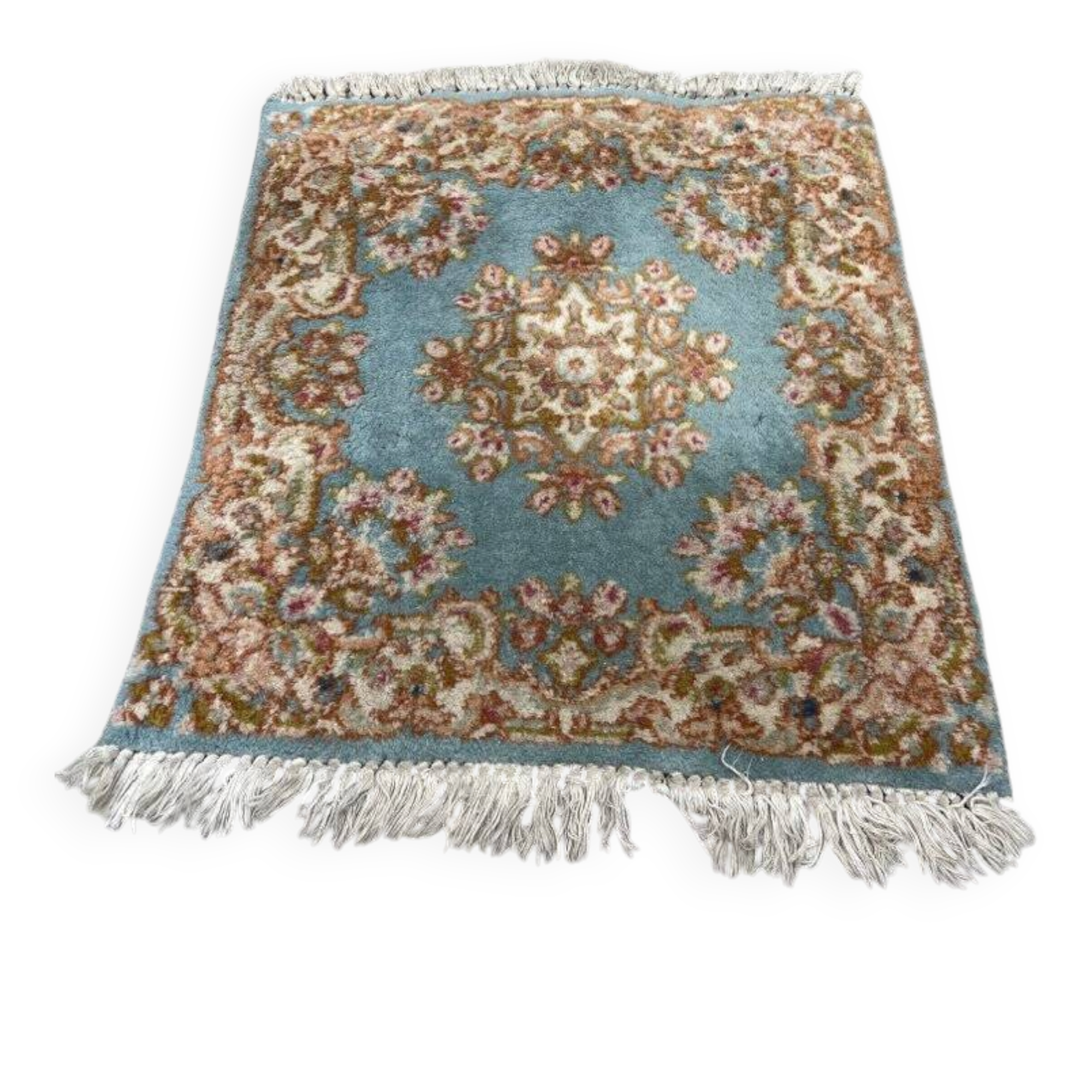 Small antique Persian rug