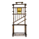 Vintage bamboo entrance hall with mirror circa 1920's
