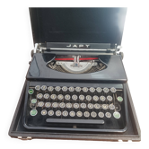 Old japy portable typewriter with its case like new