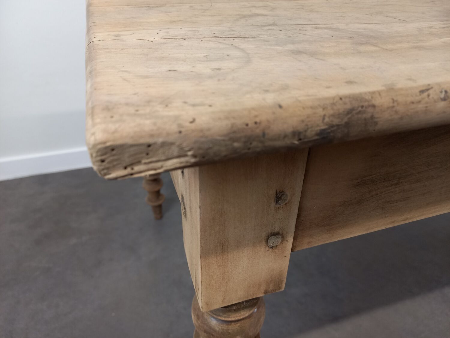 Table de ferme ancienne 150 cm