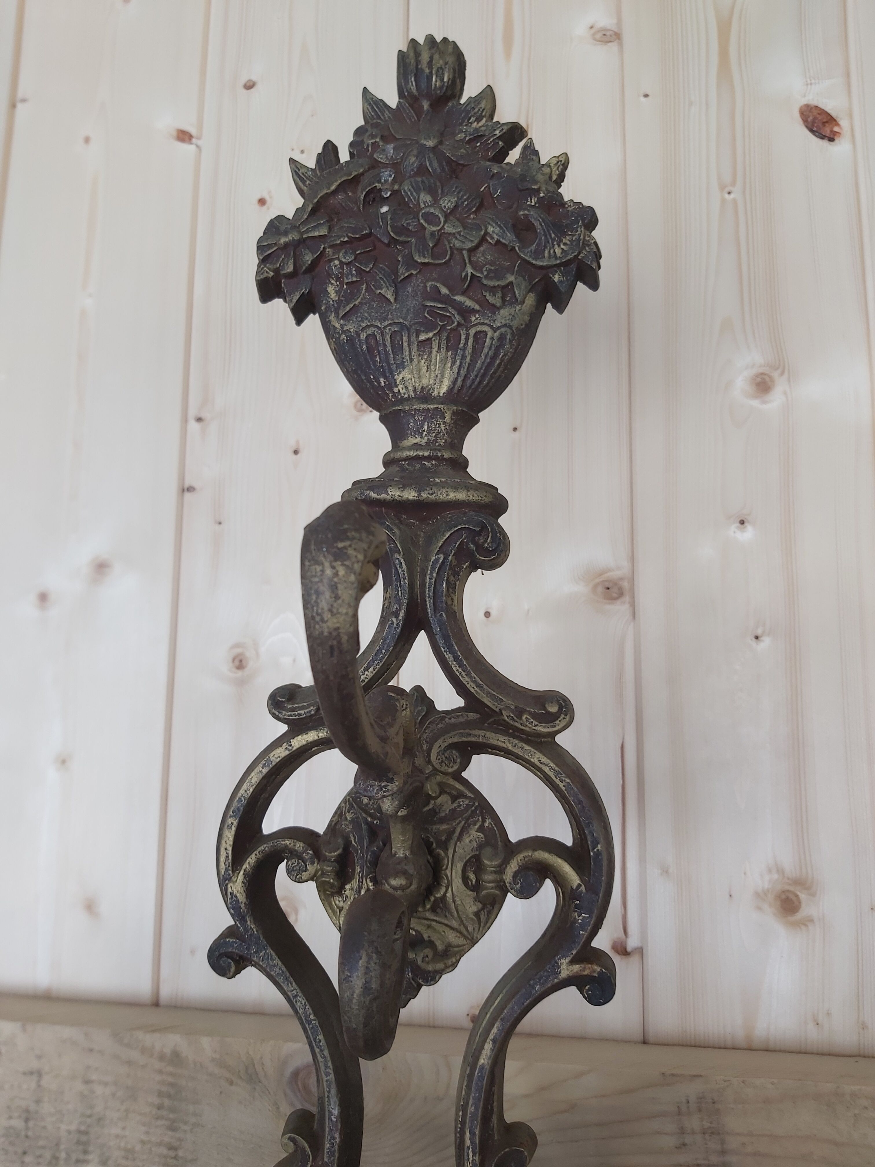 Cast iron coat rack Corneau F Charleville XIX th