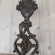 Cast iron coat rack Corneau F Charleville XIX th