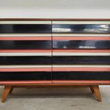 Commode U 453 pink by Jiri Jiroutek for Interier Praha 1961