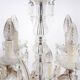 Crystal chandelier, Western Europe, mid-20th century.