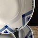 Lot de 6 Assiettes Creuses Art Déco - Moulin des Loups Orchies - Modèle PAX