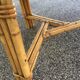 Round rattan coffee table Audoux-Minnet