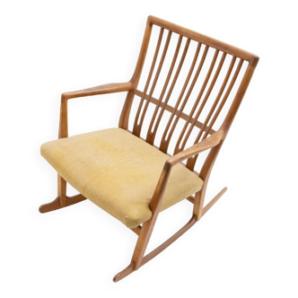 Rocking Chair 'Ml- 33' by Hans J. Wegner for c/S Mikael Laursen, Denmark, 1950s