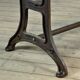 Industrial Table With An Old Pine Top