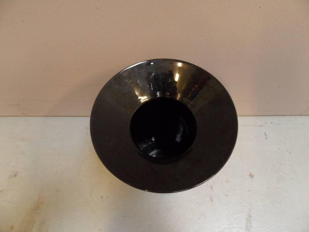 Vintage vase Rosenthal porcelaine noire