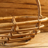 Rattan egg basket