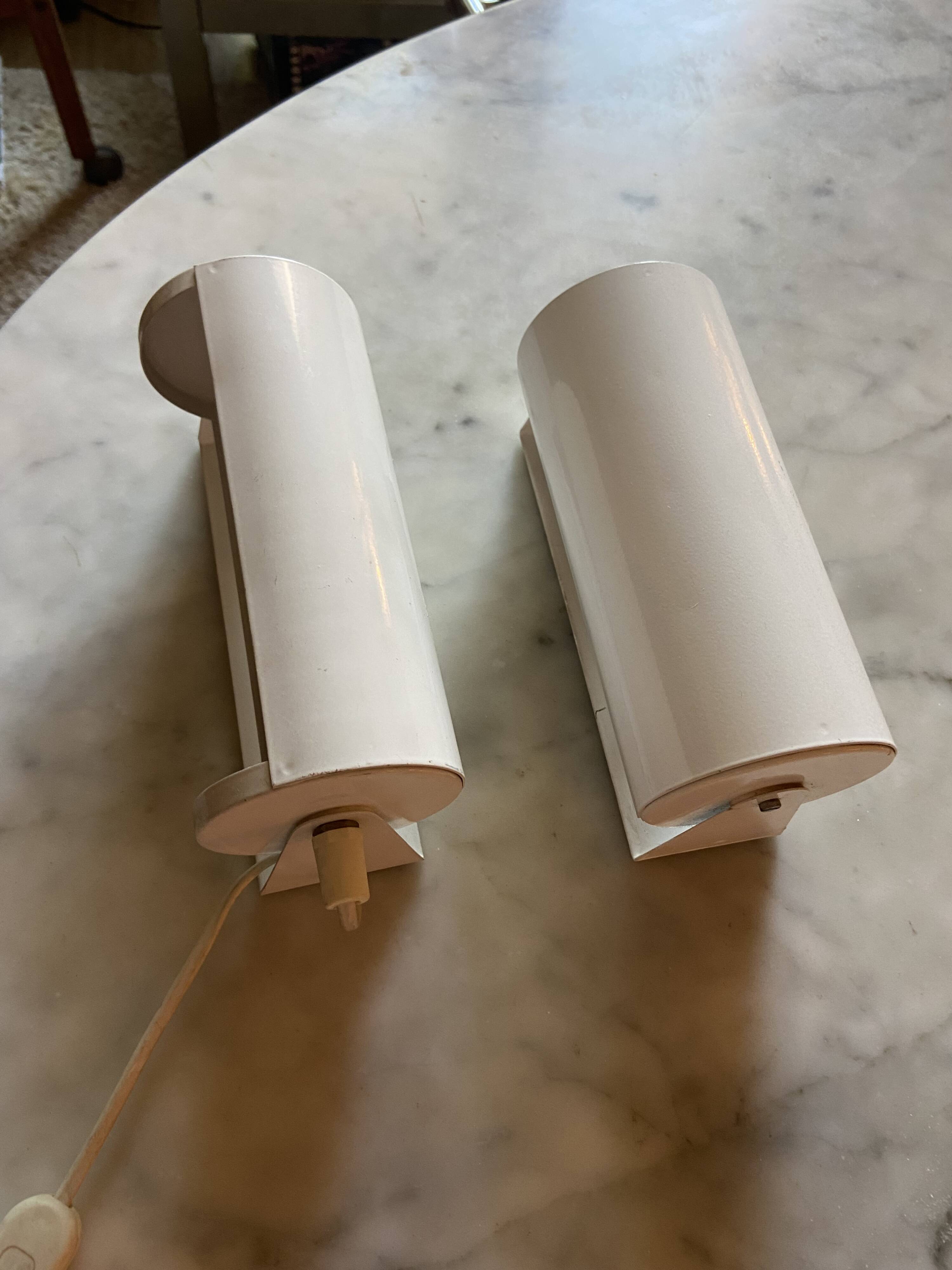 Pair of 80s Ikea wall lights