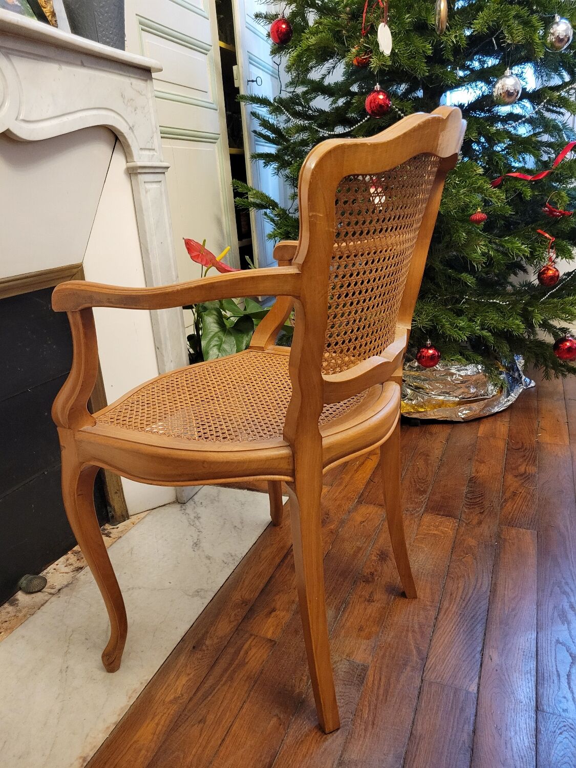 Louis XV cane chair