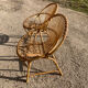Fauteuils en rotin 1960