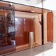 Floor/ceiling shelf or bar (Claustra) Michel Ducaroy for Roche Bobois, 1970s