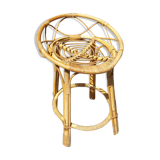 High chair in rattan 60s