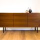 Midcentury walnut sideboard, 1970s