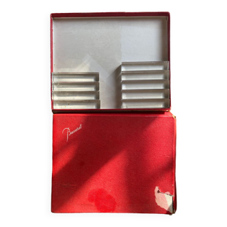 Baccarat crystal knife holder box