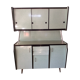 Buffet en formica vert "mint"
