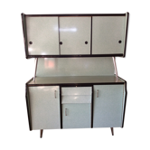 Buffet en formica vert "mint"