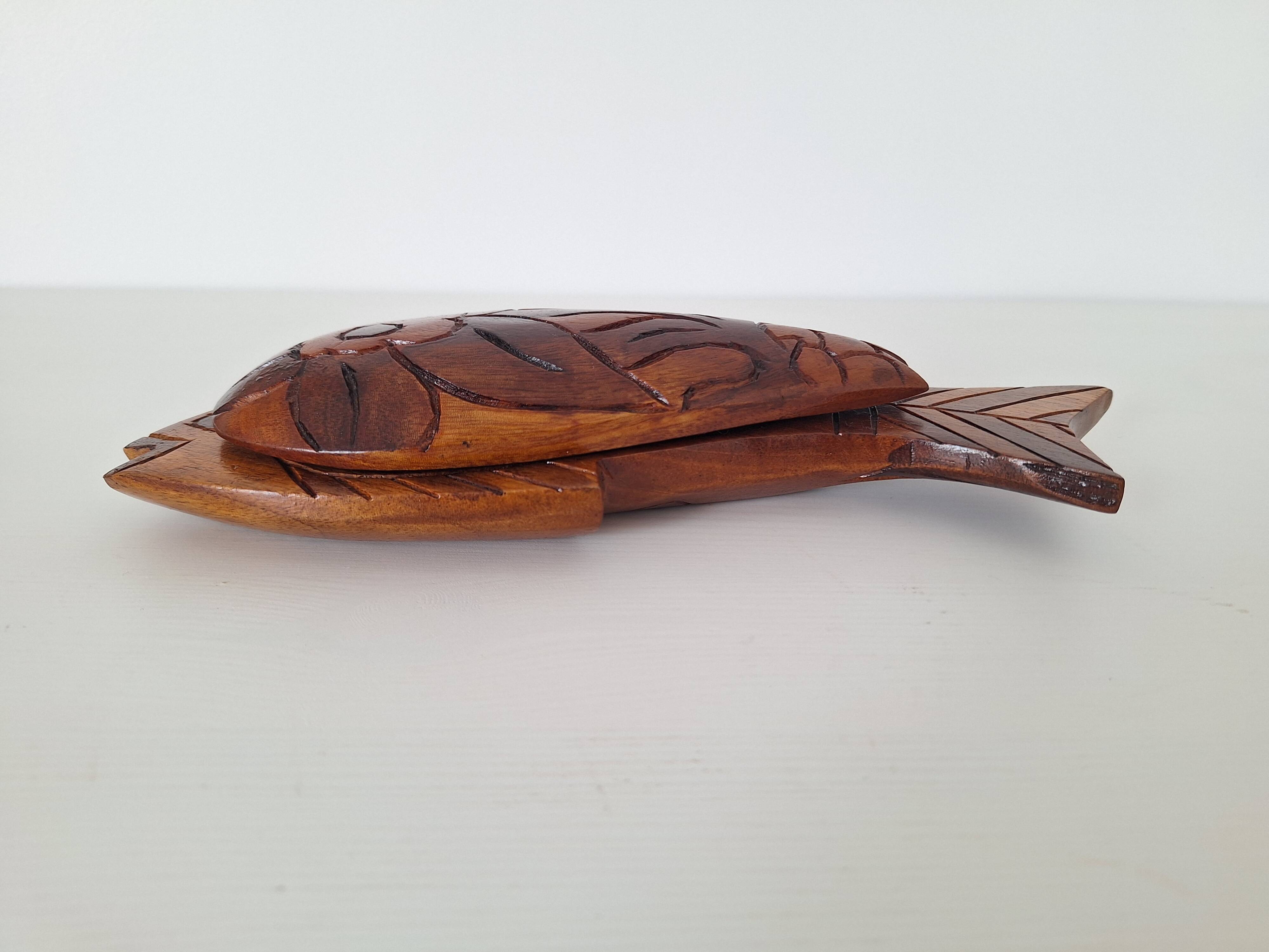 Wooden fish box