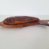 Wooden fish box