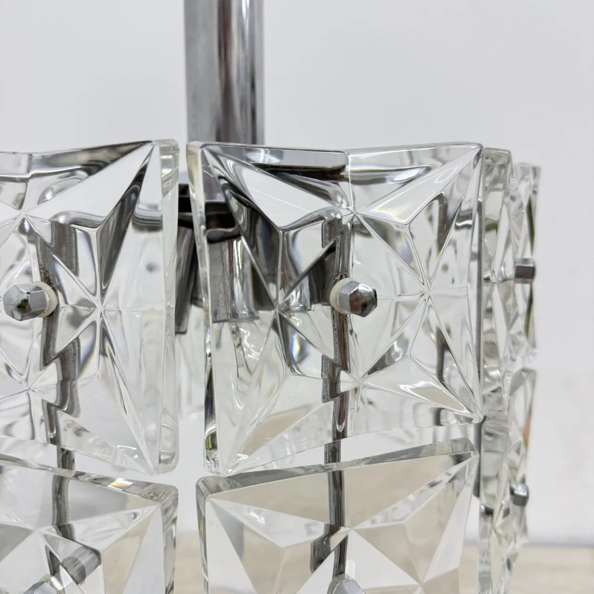 Mid-century design Kinkeldey hanging lamp, 1970s