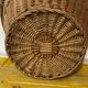 Basket - Vintage woven wicker basket