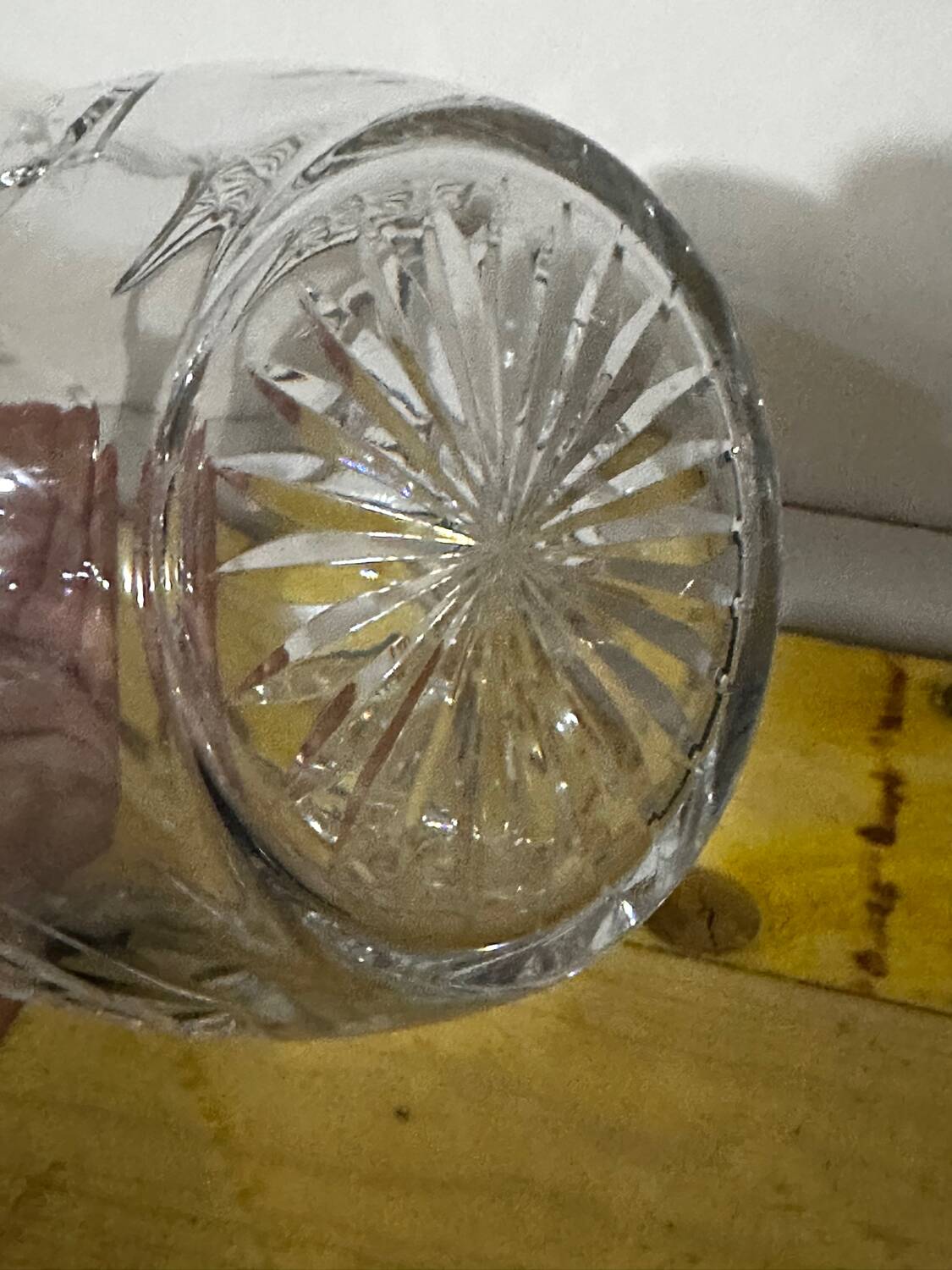 Broc, Baccarat Crystal Carafe Model Epron before 1936