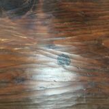 Coffee table brutalizes solid wood, tree trunk