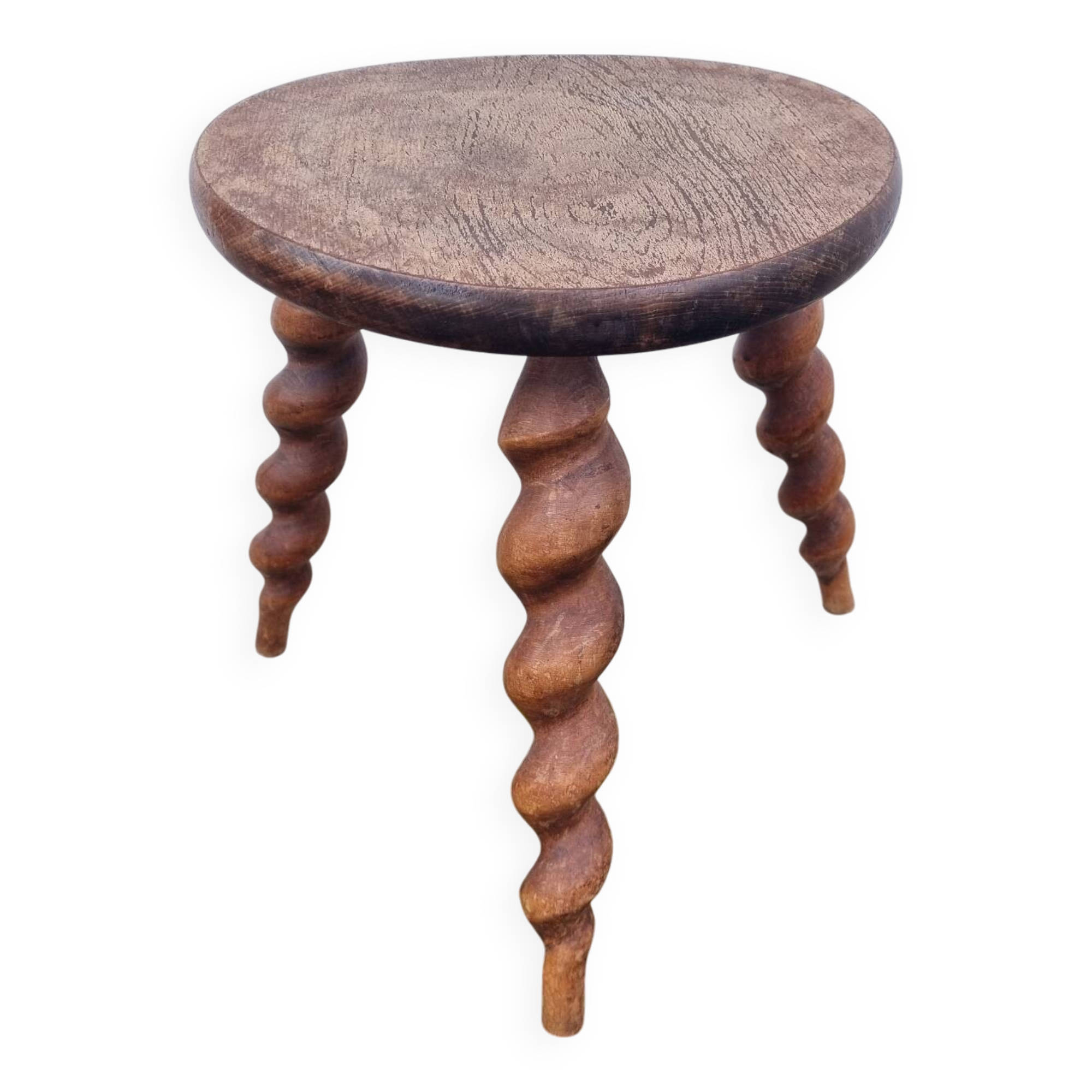 Brutalist stool from the early 20th century